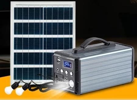 Kit solar portátil con panel 500W/500Wh