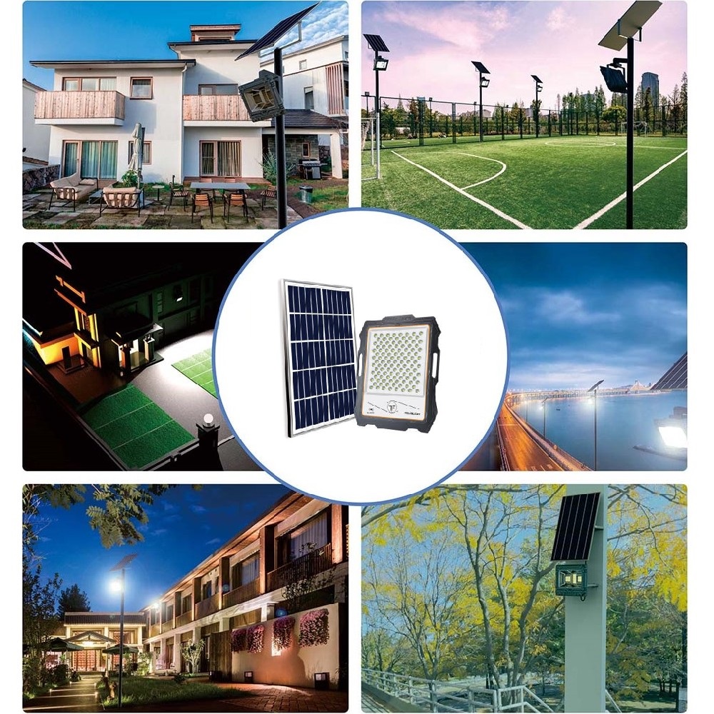REFLECTOR CON PANEL SOLAR