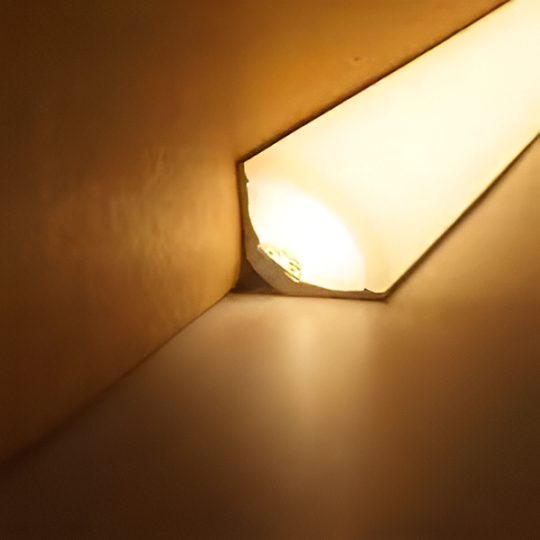 Tira de LED siliconada angular 16*16MM 4000K